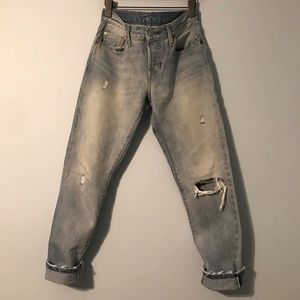 Levi’s Women’s 501 CT Selvedge Jeans